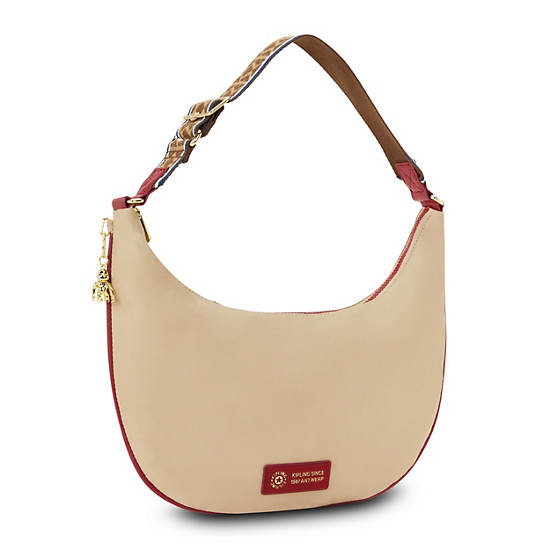 Kipling Hania Klassiska Axelväska Beige | SE 1798ZU